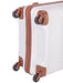 Spinn 650mm 4 Wheel Trolley Case | White-Suitcases