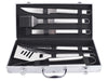 Stainless Steel Braai Set in Aluminium Carry Case