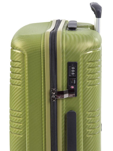 La Strella 65cm Medium Trolley | Lemon Grass-Suitcases