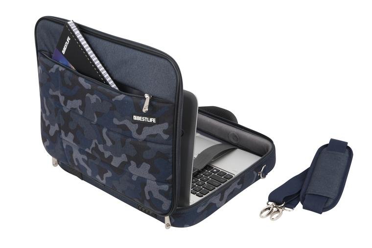 Summit Laptop Attache for 15,6" | Dark Grey/Cammo-