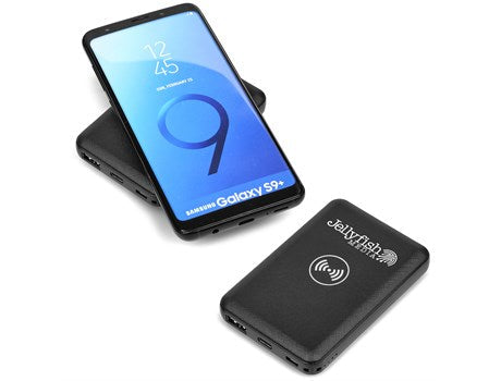 Tagge 5000mah Wireless Charging Power Bank-Black-BL