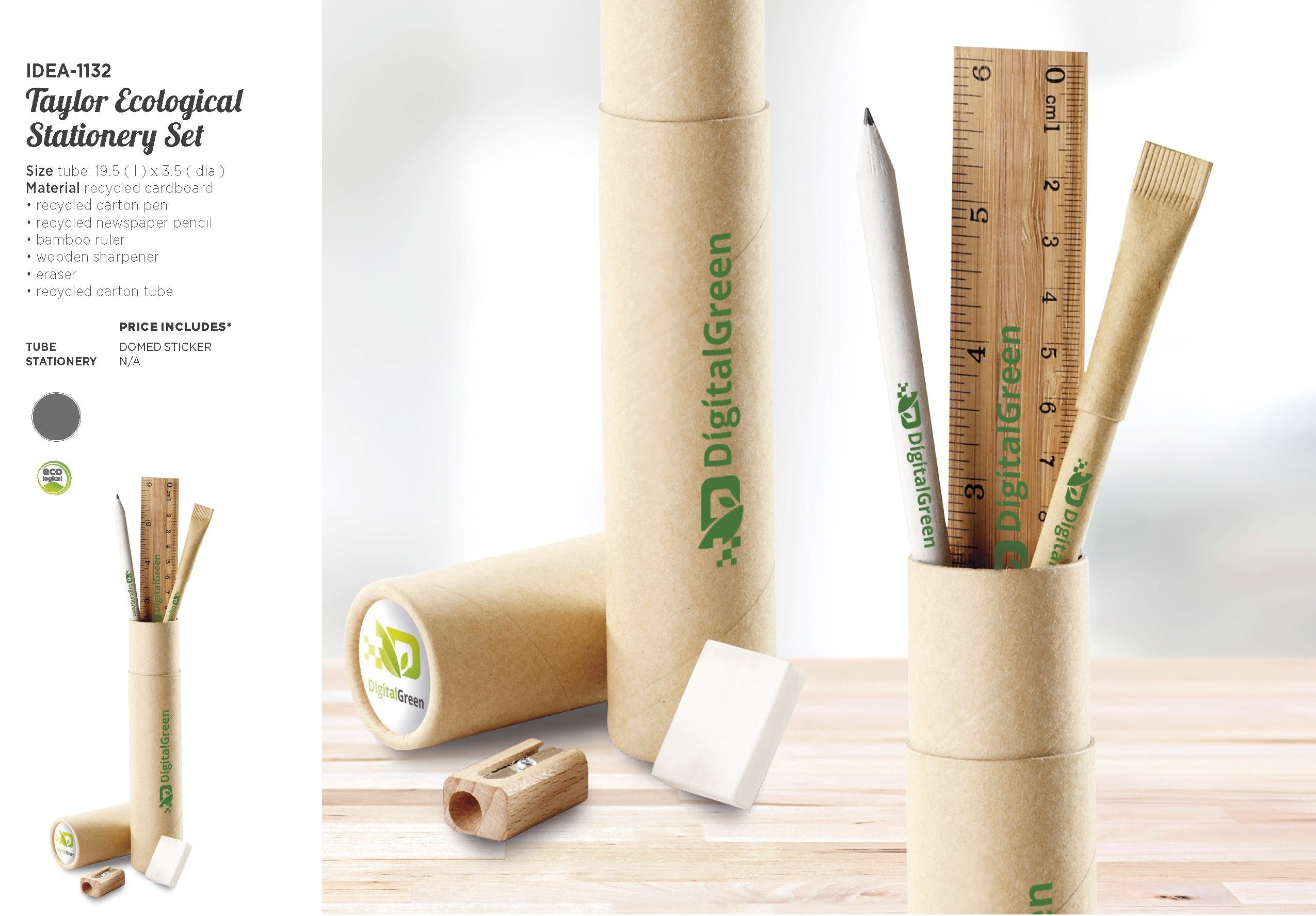 Eco Stationery Set-Natural-NT