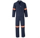 Technician 100% Cotton Conti Suit - Reflective Arms, Legs & Back - Orange Tape-