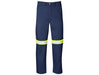 Trade Polycotton Pants - Reflective Legs - Yellow Tape-