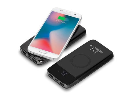 Tremor 8000mAh Wireless Power Bank-Black-BL