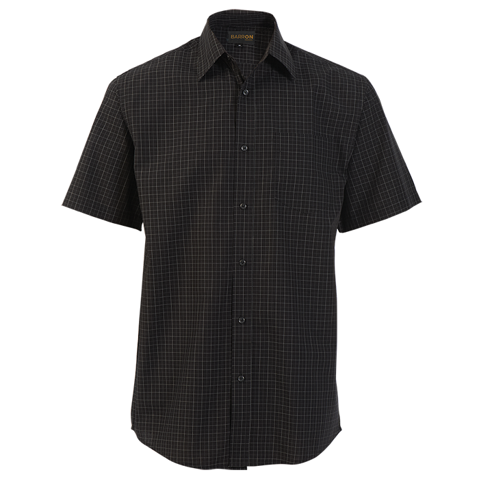 Union Lounge Short Sleeve Black / SML / Last Buy - Shirts-Corporate