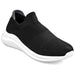 Unisex Comfort Slip-on Sneaker 2 / Black With White / BLW