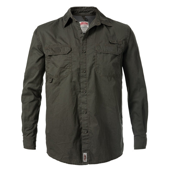 Vented Long Sleeve Work Shirt Fatigue / S - High Grade Shirts