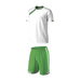 BRT Vierra Soccer Single Set  White/Silver/Emerald /