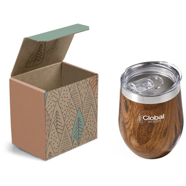 Woodbury Cup in Bianca Custom Gift Box-Brown-BN