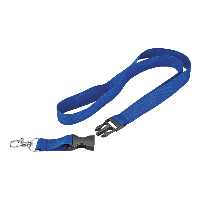 Woven Lanyard With Plastic Buckle - Lanyards