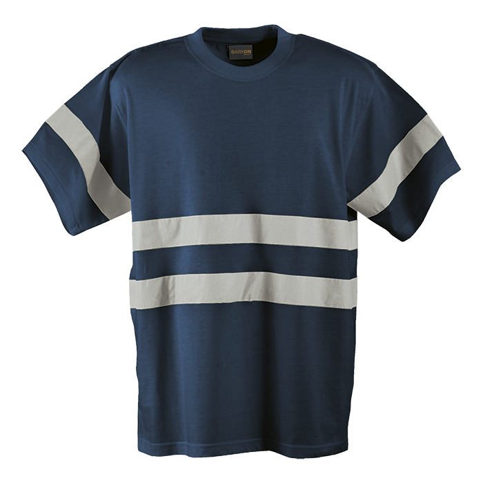 150g Poly Cotton Safety T-Shirt with tape