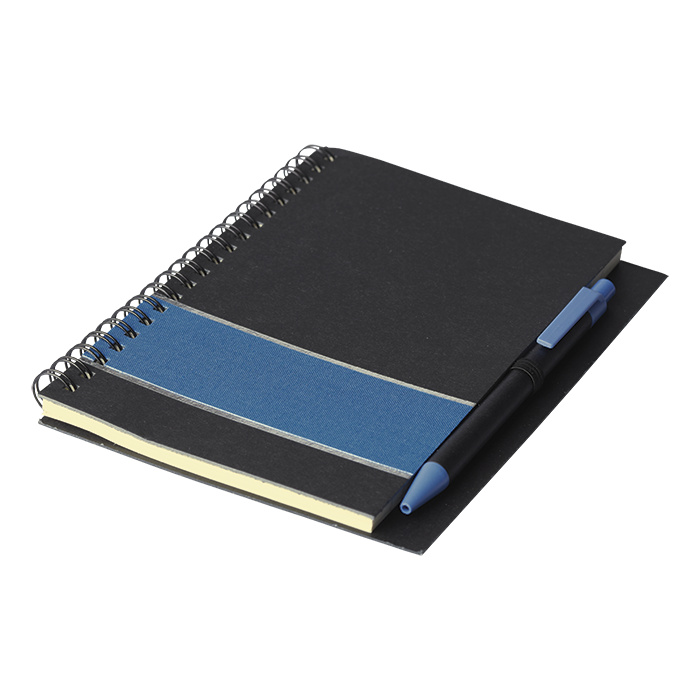 BF0052 - Coloured Stripe Notebook with Pen