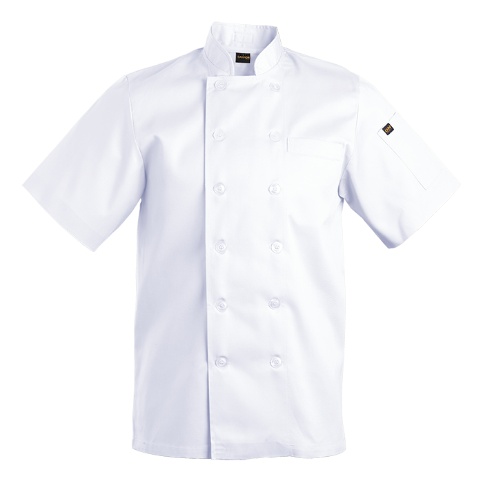 Mens Savona Short Sleeve Chef Jacket