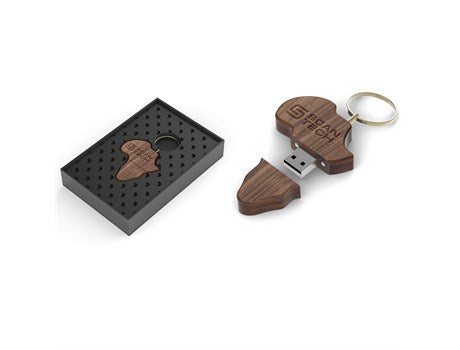 Afrique Flash Drive Keyholder - 16GB