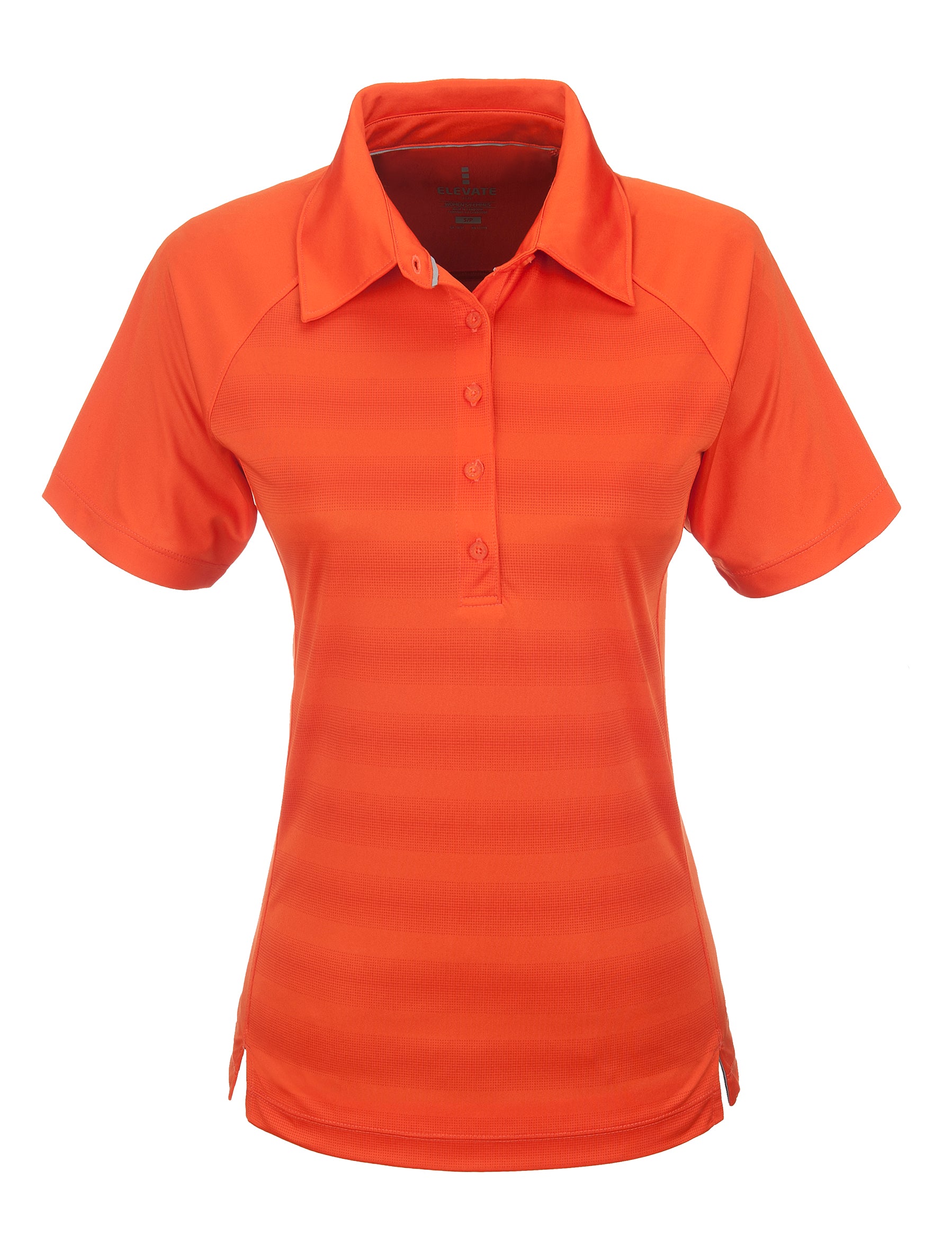 Ladies Shimmer Golf Shirt - Orange