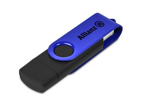 Shuffle Gyro Black Flash Drive – 32GB