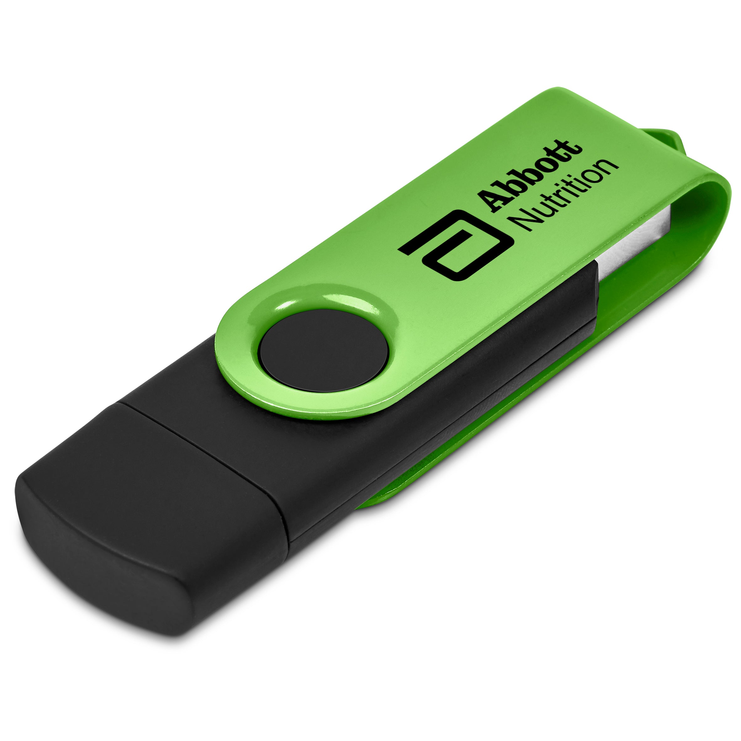 Shuffle Gyro Black Flash Drive – 32GB