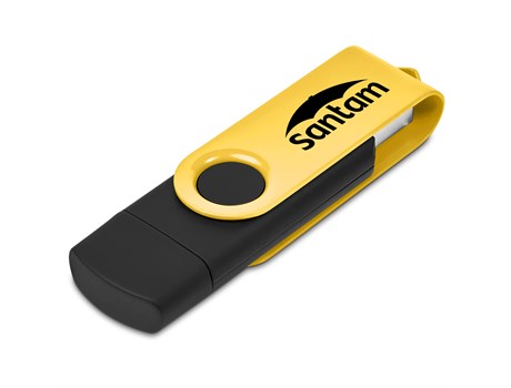 Shuffle Gyro Black Flash Drive – 32GB