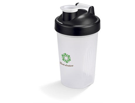 Shake & Burn Plastic Protein Shaker - 400ml