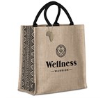 Symmetry Jute Tote