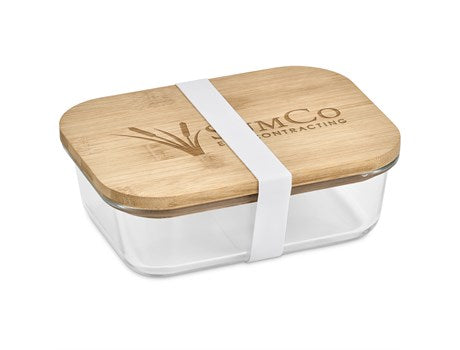 Moshi Glass & Bamboo Lunch Box