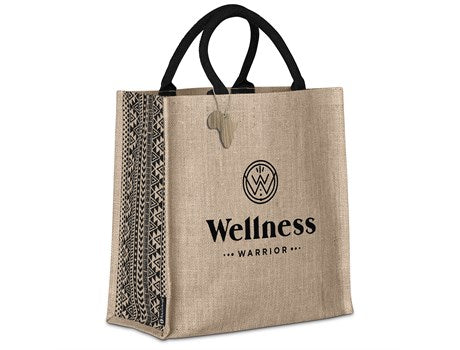 Symmetry Jute Tote