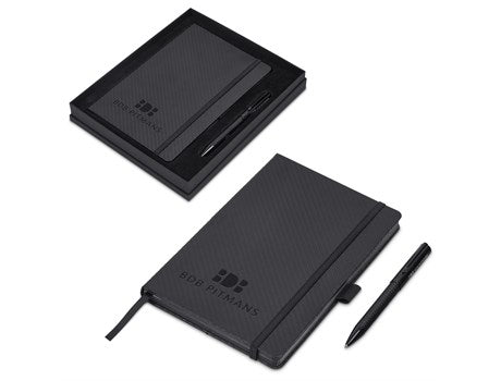 Alex Varga Lagarna Notebook & Pen Set - Black