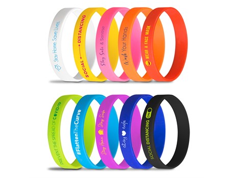 Fitwise Silicone Adult Wristband-