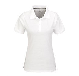 Ladies Calgary Golf Shirt - White Only-