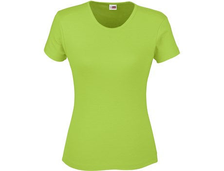 Ladies California T-Shirt - Lime Only-