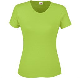 Ladies California T-Shirt - Lime Only-