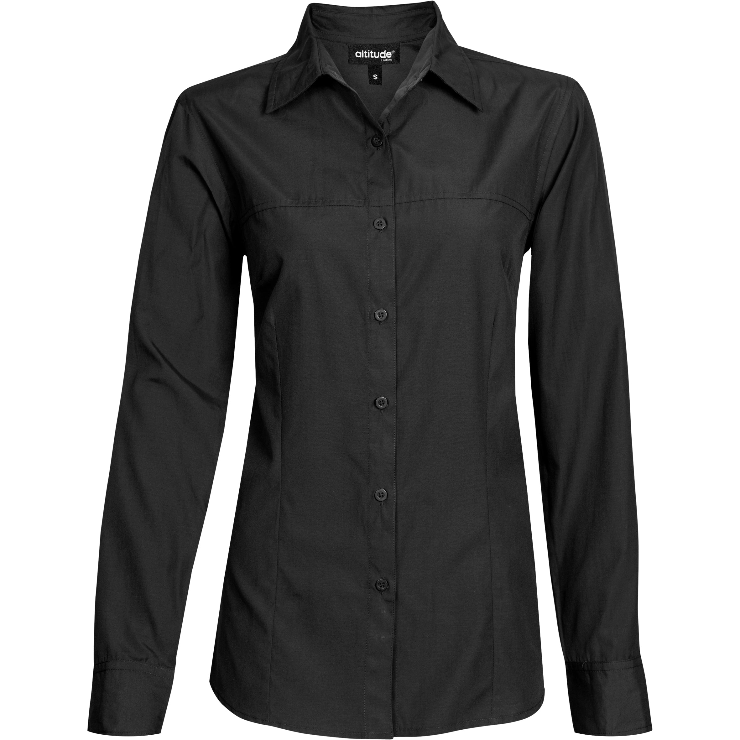 Ladies Long Sleeve Empire Shirt-