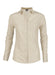 Ladies Long Sleeve Lisbon Shirt - Stone Only-