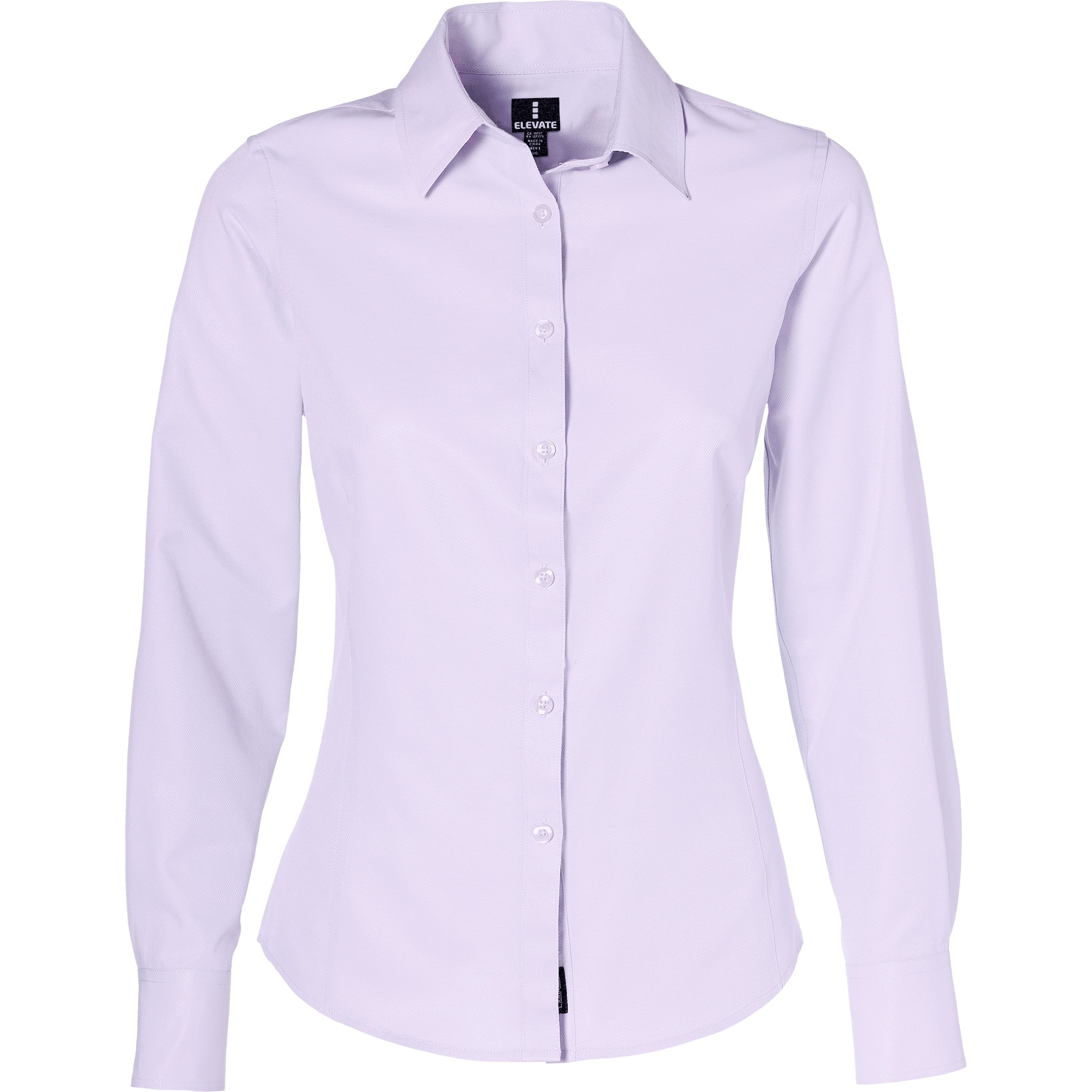 Ladies Long Sleeve Sycamore Shirt - Purple Only-L-Purple-P