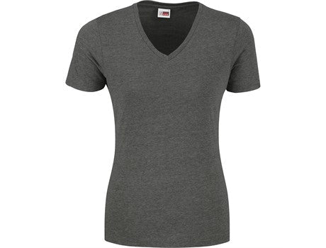 Ladies Michigan Melange V-Neck T-Shirt-