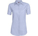 Ladies Short Sleeve Wallstreet Shirt - Blue Only-