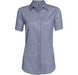 Ladies Short Sleeve Wallstreet Shirt - Blue Only-