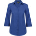 Ladies ¾ Sleeve Viscount Shirt - Royal Blue Only-