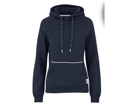 Ladies Smash Hooded Sweater - White Only-