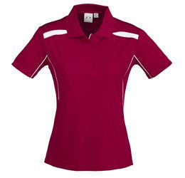 Ladies United Golf Shirt - White Navy Only-