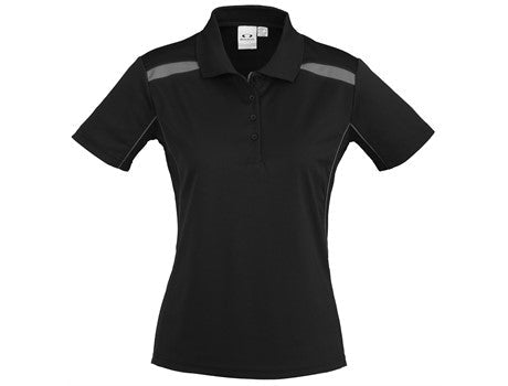 Ladies United Golf Shirt - White Navy Only-