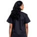 Back View Black Light Scrub Top