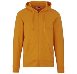 Mens Bravo Hooded Sweater - Orange Only-