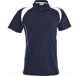 Mens Infinity Golf Shirt-L-Navy-N