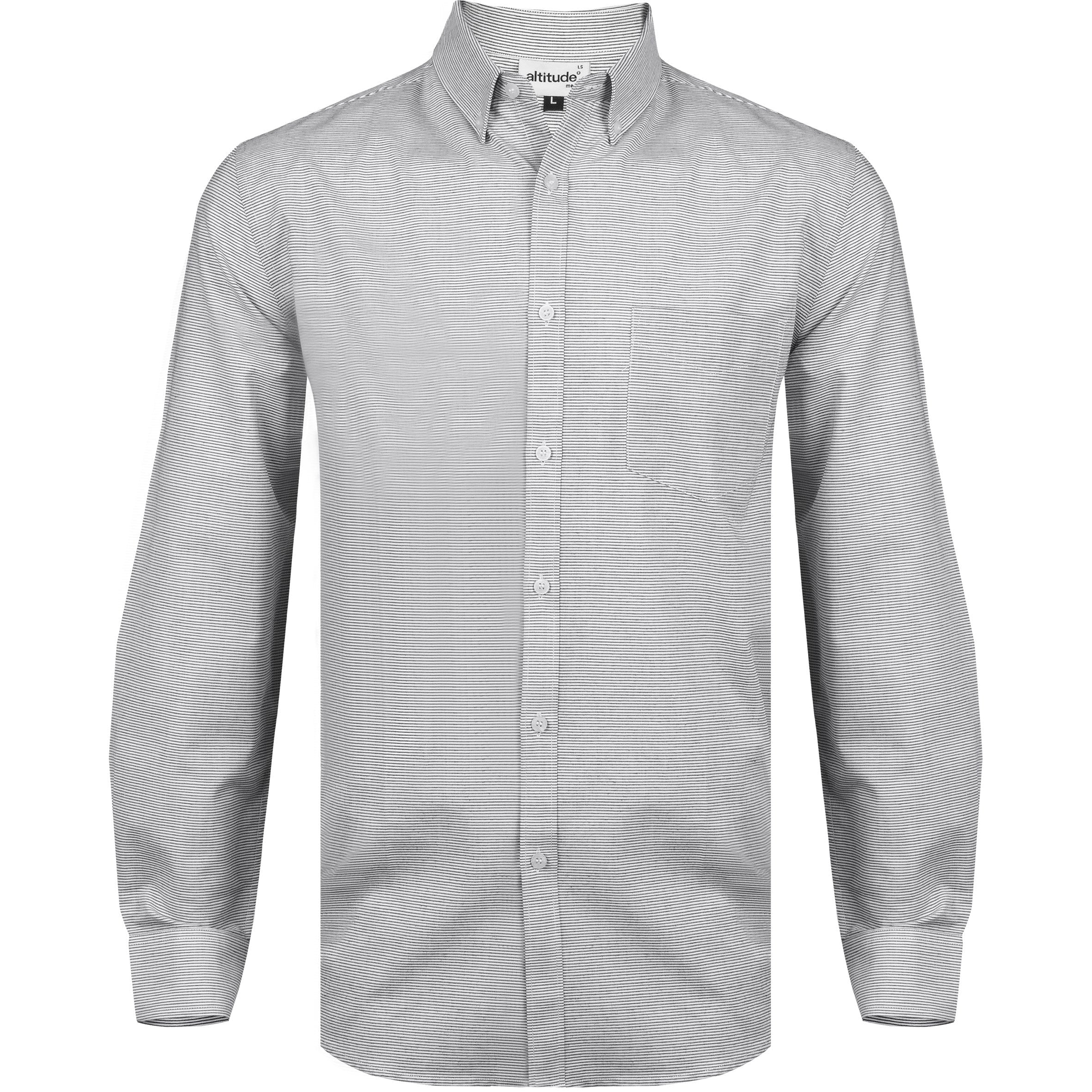 Mens Long Sleeve Earl Shirt - Sky Blue Only-