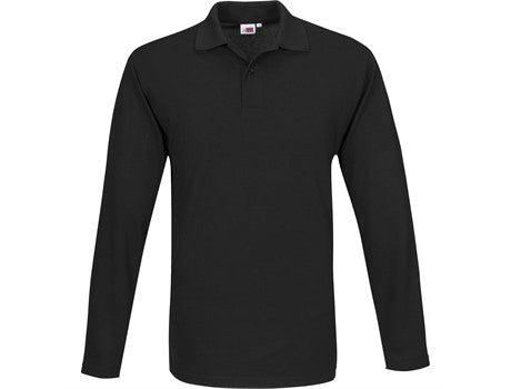 Mens Long Sleeve Elemental Golf Shirt-