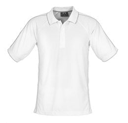 Mens Resort Golf Shirt - White Only-