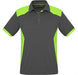 Mens Rival Golf Shirt - Grey Orange Only-