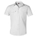 Mens Short Sleeve Bayport Shirt - Light Blue Only-L-White-W